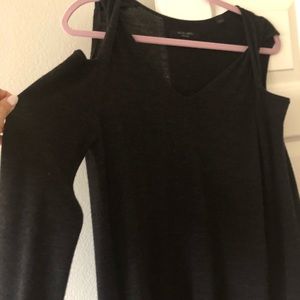 All saints charcoal wool dress, size medium